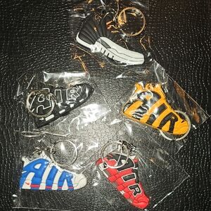 Colorful Sneaker Keychain Set